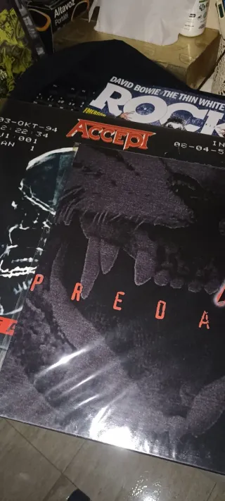 2 Vinilos Accept - Pedro