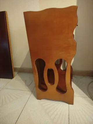 Mueble auxiliar madera con cajón