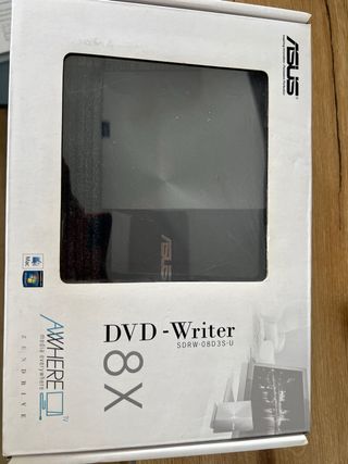 Grabadora DVD Externa ASUS SDRW-08D3S-U