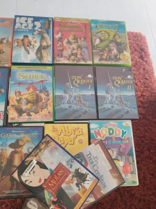 Lote Películas DVD Infantiles Variadas - 8€ c/una