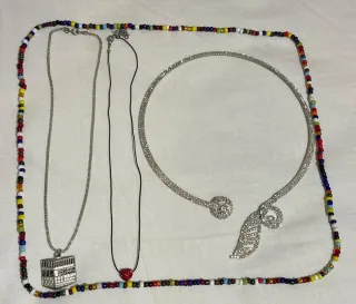 Lote de 4 collares