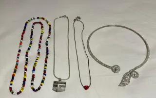 Lote de 4 collares