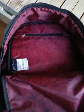 Mochila Harry Potter Gryffindor Negro Granate