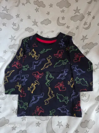 Camiseta infantil dinosaurios