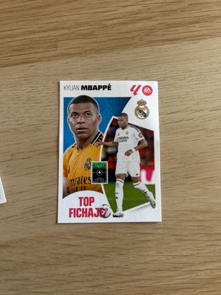 Cromo Mbappe TOP Fichaje Liga 24-25