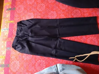 Traje comunión niño azul con corbata roja