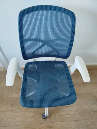 Silla de oficina ergonómica con ruedas