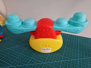 Lote Juguetes Bebé: Sonajero, Tortuga, Alce y libe