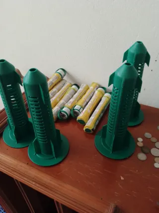 4 estacas termitas y 8 recambios insecticida