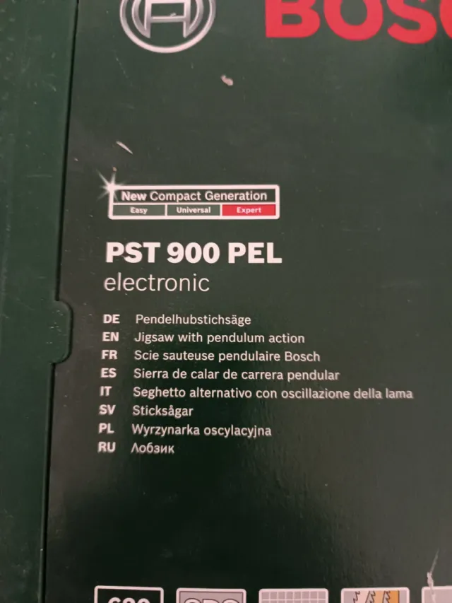 Sierra de calar Bosch PST 900 PEL