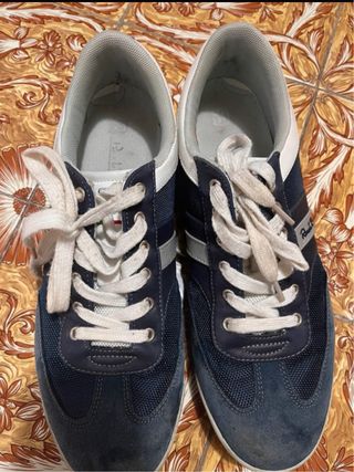 Scarpe Renato Balestra blu e bianche