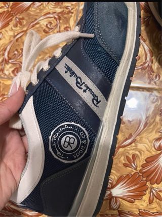 Scarpe Renato Balestra blu e bianche