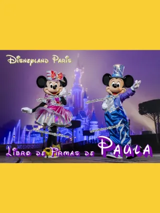 Libro de firmas Disney