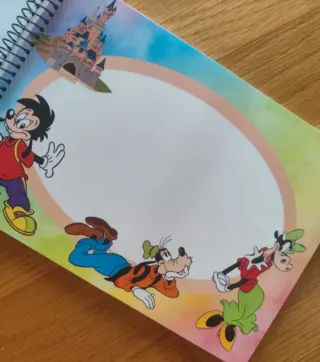Libro de firmas Disney