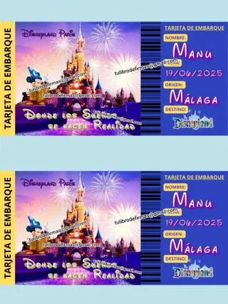 Libro de firmas Disney