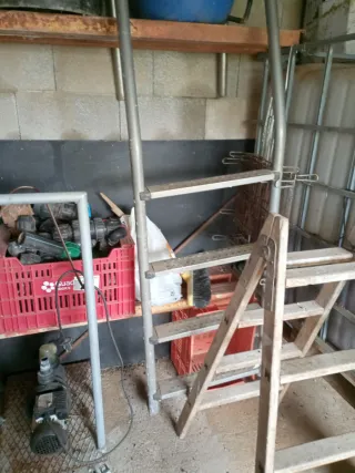 Escalera para piscina de inoxidable