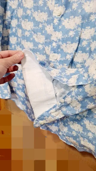 Camisa Eddy Monetti y Pedro Muñoz Azul/Blanca