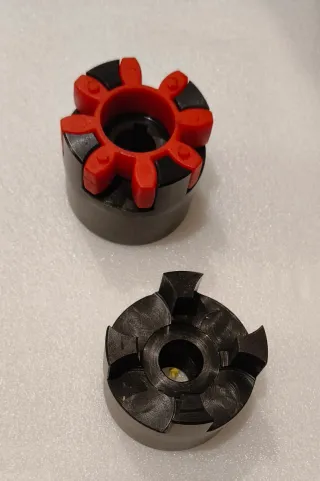 Generador imanes 12V + acoplador+ motor