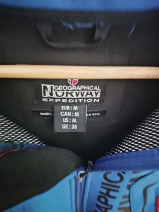 Chaqueta Geographical Norway Azul Negra