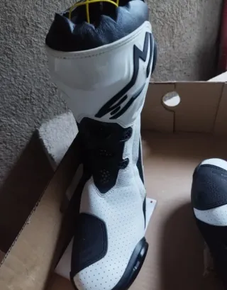 Botas Alpinestars Supertech R Negras/Blancas