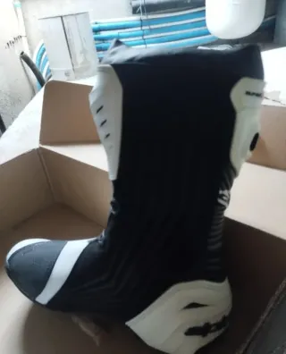 Botas Alpinestars Supertech R Negras/Blancas