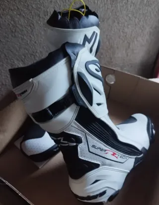 Botas Alpinestars Supertech R Negras/Blancas