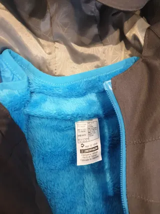 Chaqueta montaña/nieve niño Decathlon 10-12 años.