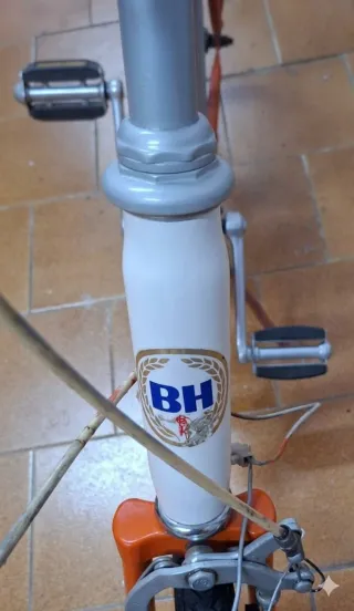 Bicicleta BH plegable clásica Gacela 14/600años 70