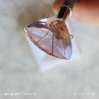 Ametrina naturale20.16 ct dal brasile