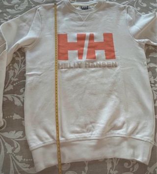 Sudadera Helly Hansen Blanca Talla XS. Nueva