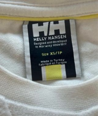 Sudadera Helly Hansen Blanca Talla XS. Nueva