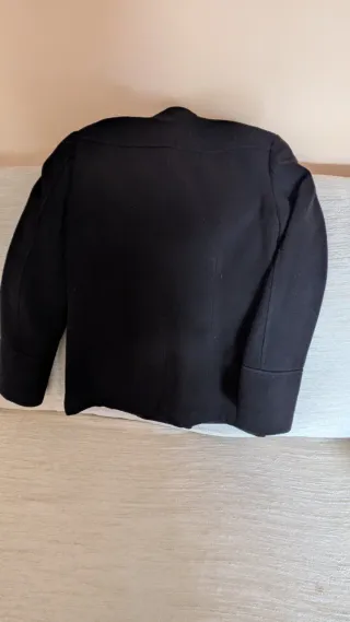 Abrigo negro talla 40