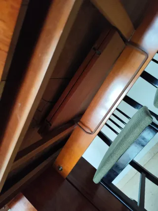 Mesa extensible comedor y 5 sillas