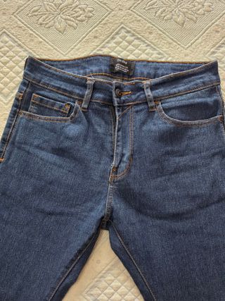 Pantalón vaquero Bershka azul