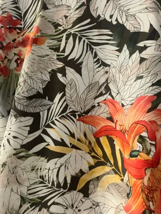 Blusa Cortefiel Estampada Flores