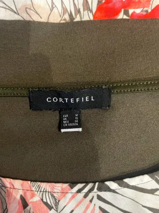 Blusa Cortefiel Estampada Flores