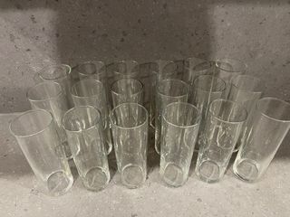 Juego de 21 vasos de tubo