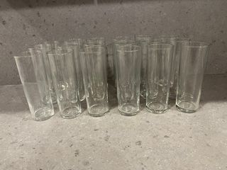 Juego de 21 vasos de tubo