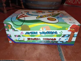 Avión Musical Familia Donald Disney Juguete