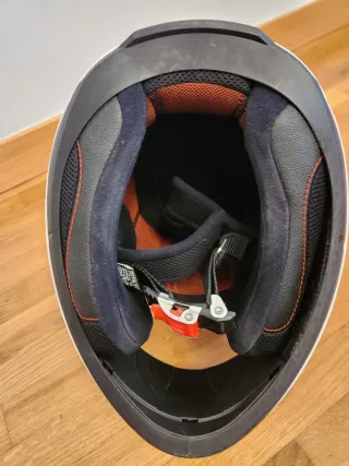 Casco de moto Nolan Blanco Integral talla S (56cm)