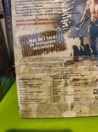 Rambo: La Trilogía Definitiva DVD Precintado.