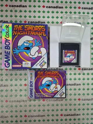 The Smurfs' Nightmare Game Boy Color