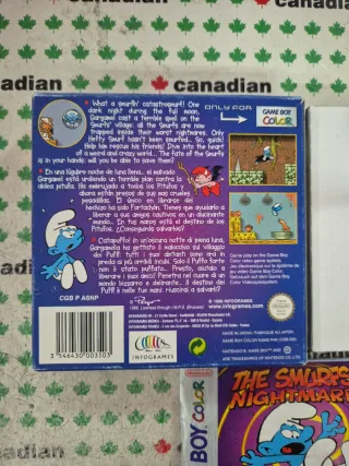 The Smurfs' Nightmare Game Boy Color