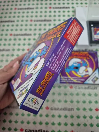 The Smurfs' Nightmare Game Boy Color