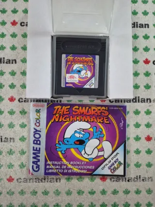 The Smurfs' Nightmare Game Boy Color