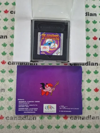 The Smurfs' Nightmare Game Boy Color