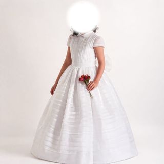 Vestido de Comunión Niña Blanco