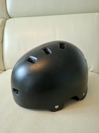 Casco BTWIN para skate Oxelo MF500 Negro