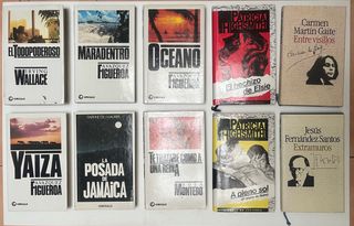 Libros surtidos- Literatura; novela, ensayo...