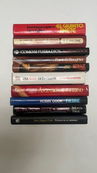 Libros surtidos- Literatura; novela, ensayo...